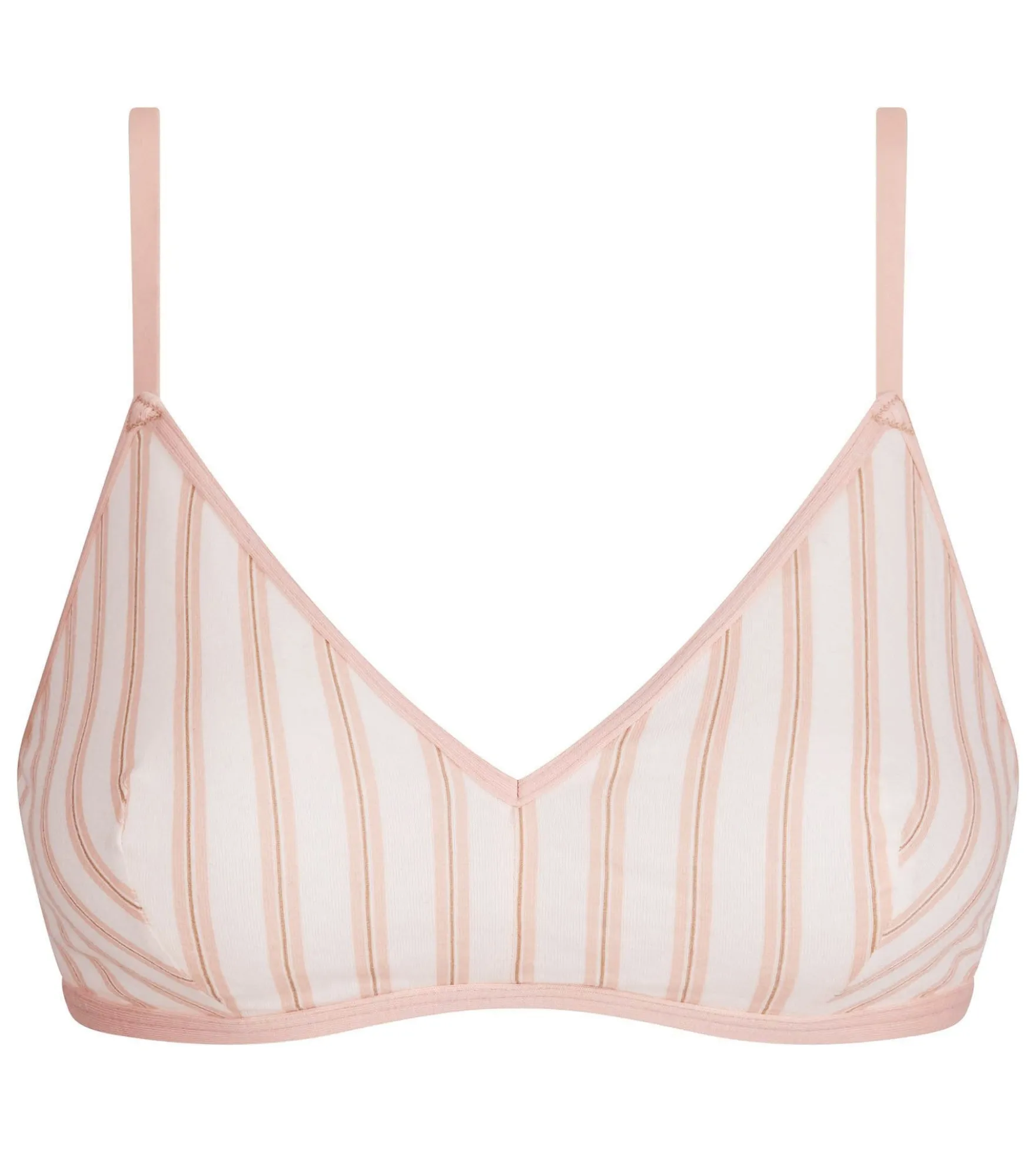 Soutien-gorge sans armatures crème rose Dim x Ines de la Fressange