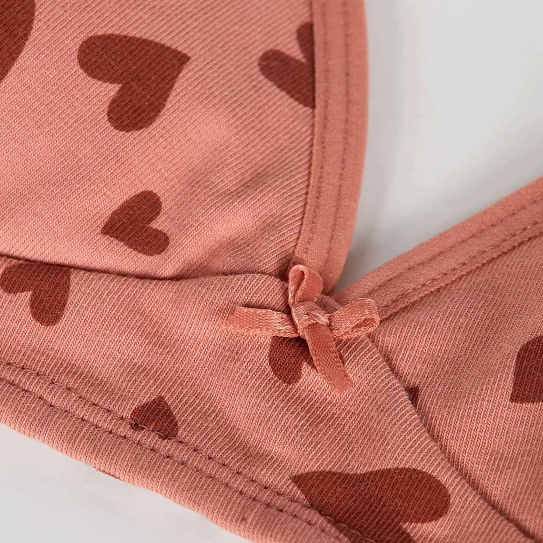 Soutien-gorge triangle coton stretch sans armature Coeurs Les Pockets