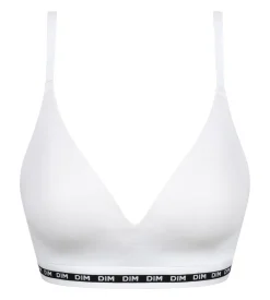 Soutien-gorge triangle paddé Blanc Dim Icons