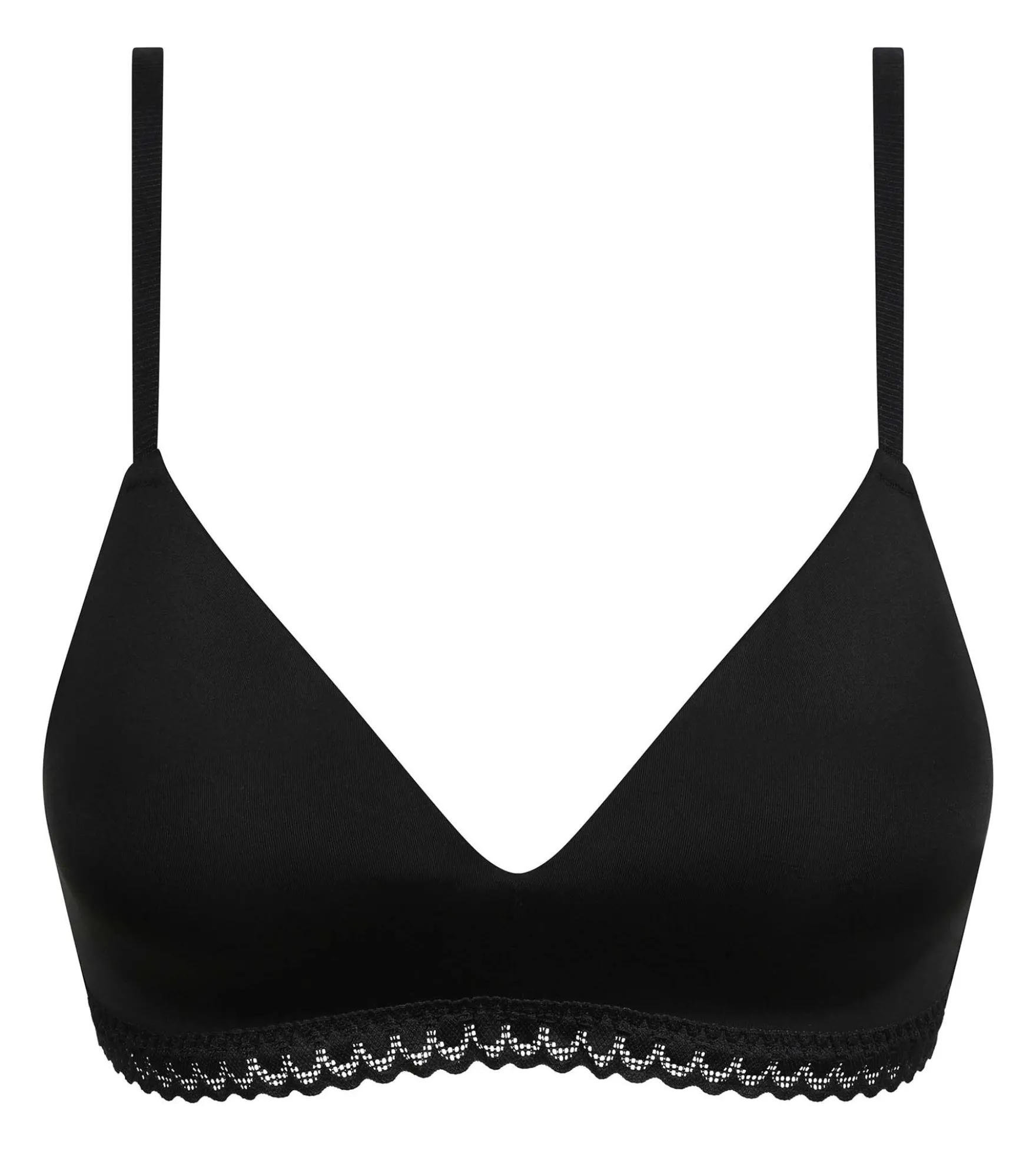 Soutien-gorge triangle paddé sans armatures Noir Daily Micro