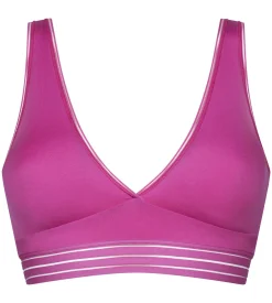 Soutien-gorge triangle sans armature en microfibre Fuchsia Oh My Dims