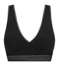 Soutien-gorge triangle sans armatures en microfibre Noir Oh My Dim’s