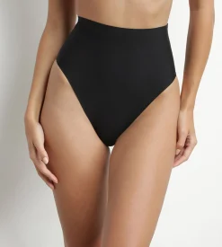 String effet sculptant femme taille haute sans couture Noir Dim Silhouette Invisible