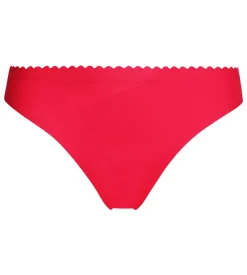 Tanga femme en tulle Rouge Dim Body Touch Cheeky