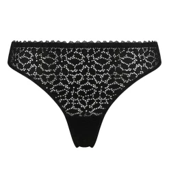 Tanga femme Noir Dim Daily Dentelle