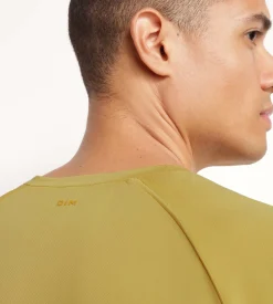 T-shirt de sport homme en matière aérée Olive Dim Move
