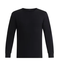 T-shirt homme en coton noir Dim Thermal