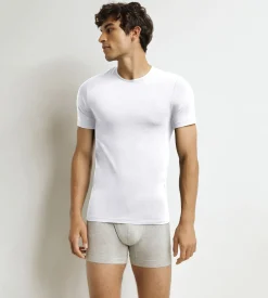 T-shirt homme à manches courtes Blanc Dim Thermal